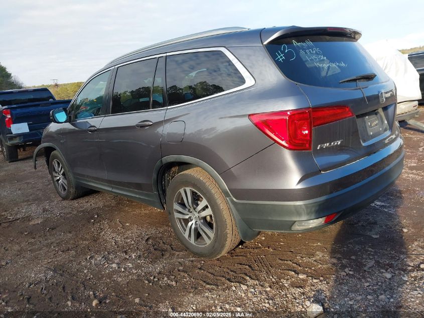 2016 Honda Pilot Ex-L