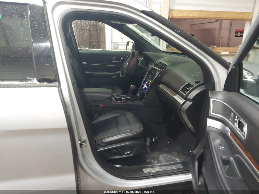2018 Ford Explorer 3.5 Limited Silver Lot 111044320711 Vin 1FM5K8F82JGC16805