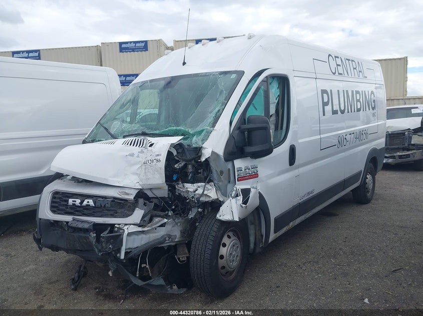 2021 Ram Promaster 2500 High Roof 159 Wb