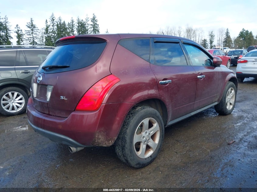 2005 Nissan Murano Sl