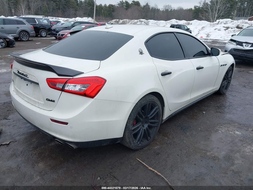 Vin: zam57rtl1h1227470, lot: 44817484, maserati ghibli s q4 20174