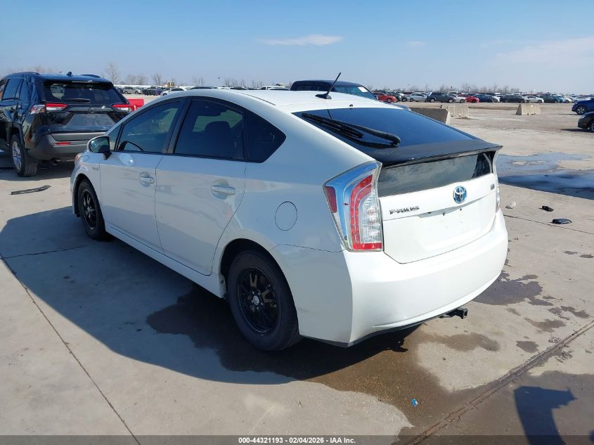 2014 Toyota Prius Three
