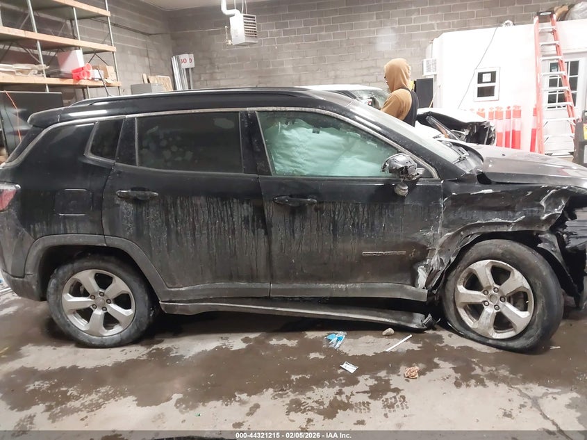 2020 Jeep Compass Latitude 4X4 VIN: 3C4NJDBB2LT100522 Lot: 44321215