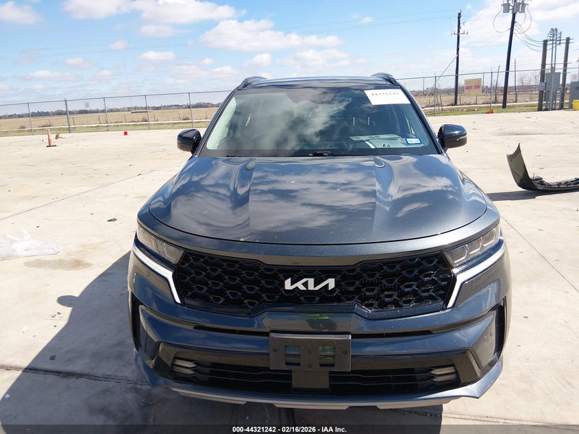 2022 Kia Sorento Sx VIN: 5XYRKDLF9NG131356 Lot: 44321242