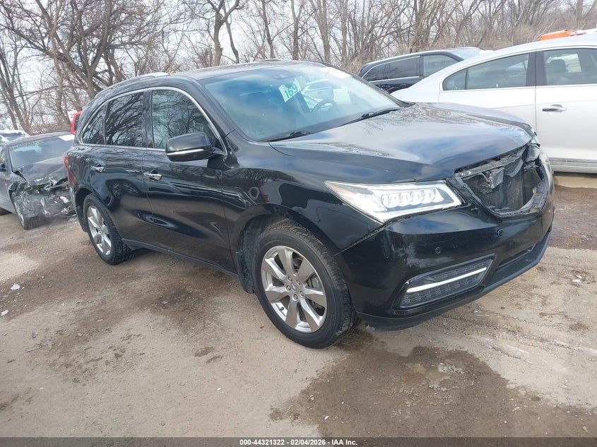 2016 Acura Mdx Advance Entertainment Packages/Advance Package