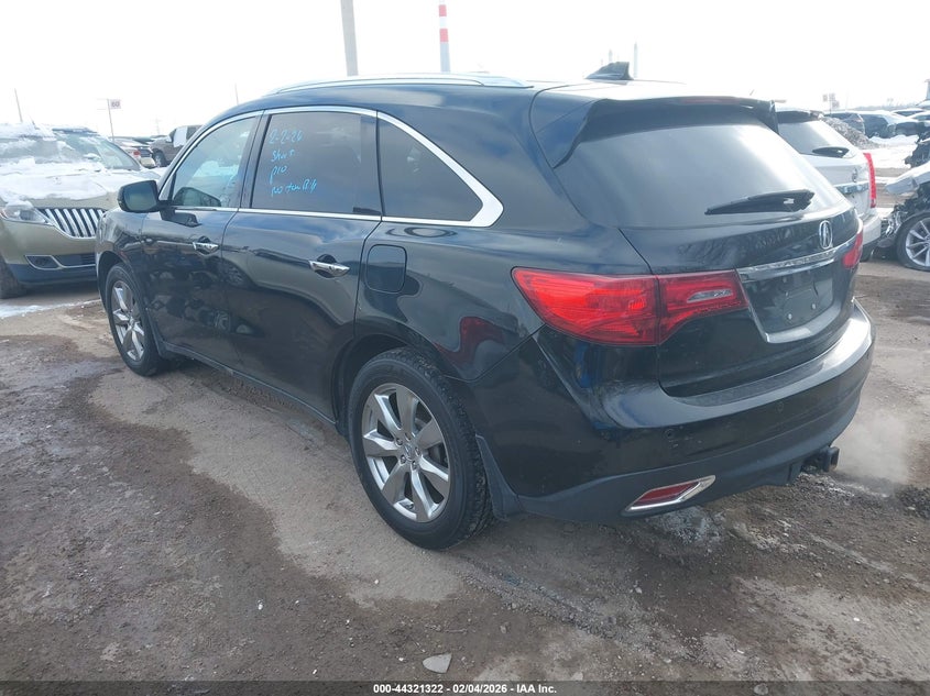 2016 Acura Mdx Advance Entertainment Packages/Advance Package