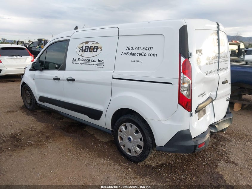 2021 Ford Transit 2.0 Connect Xlt white Lot 111044321387 Vin NM0LS7F25M1494393