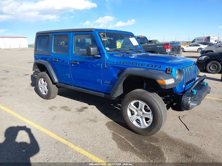 2021 Jeep Wrangler 4Xe Unlimited Rubicon 4X4