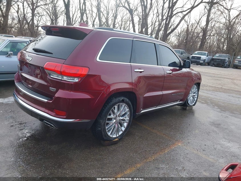 2017 Jeep Grand Cherokee Summit 4X4