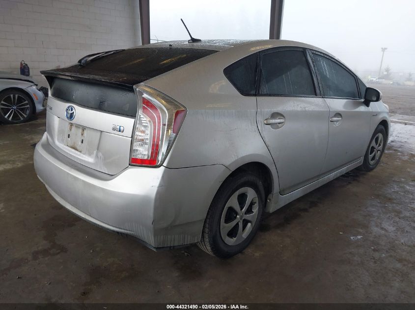 2013 Toyota Prius Three