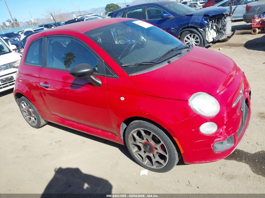 2012 Fiat 500 Sport