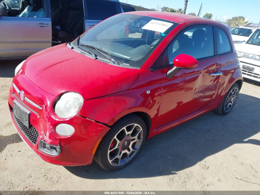 2012 Fiat 500 Sport