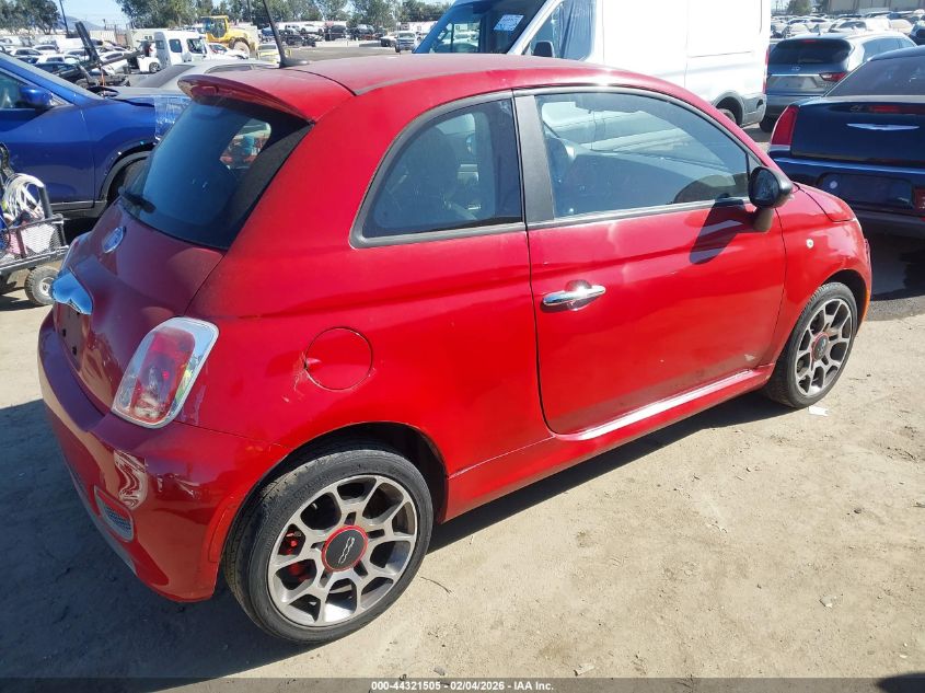 2012 Fiat 500 Sport