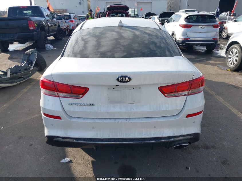 2019 Kia Optima Lx VIN: 5XXGT4L36KG357820 Lot: 44321583