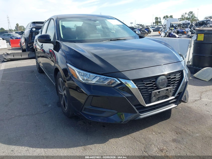 2022 Nissan Sentra Sv Xtronic Cvt