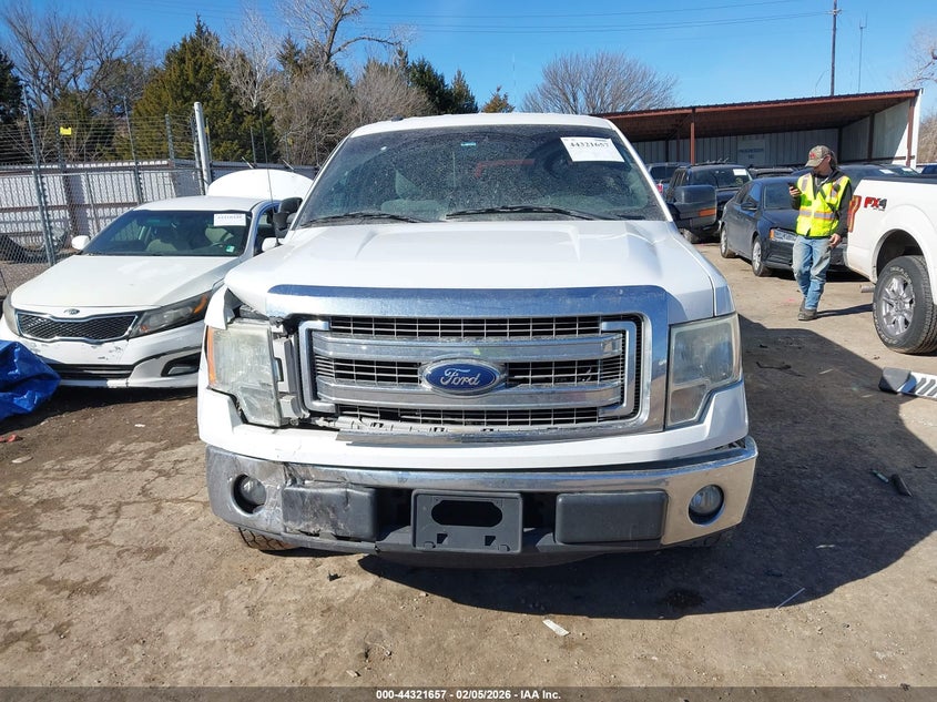 2013 Ford F-150 5.0 Xlt white Lot 111044321657 Vin 1FTFW1CF7DFC59019