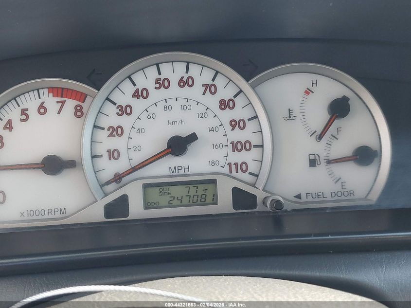 2005 Toyota Corolla S VIN: 1NXBR32E75Z395170 Lot: 44321663