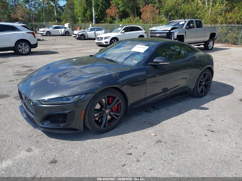 Vin: sajd51fe3mck73080, lot: 44818092, jaguar f-type r awd automatic 20212