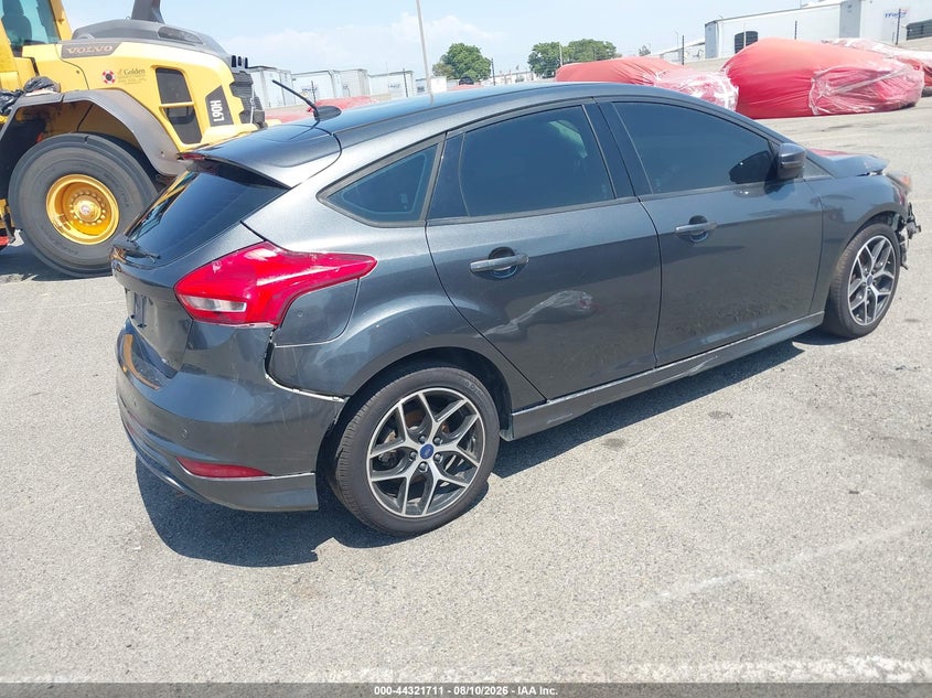 Vin: 1fadp3k20gl399231, lot: 44818116, ford focus se 20164