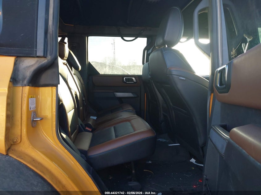 2022 Ford Bronco Outer Banks VIN: 1FMEE5BPXNLA74588 Lot: 44321742