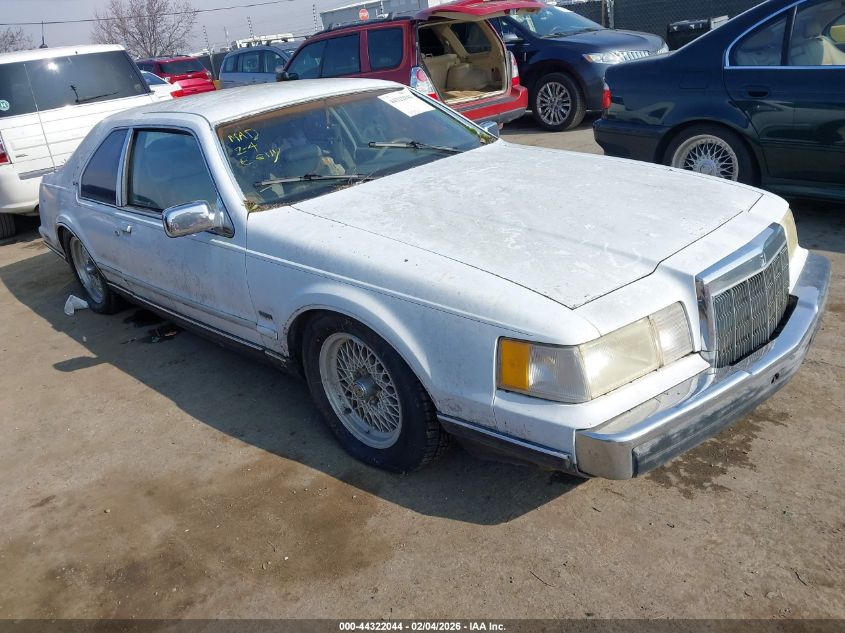 1990 Lincoln Mark Vii Lsc