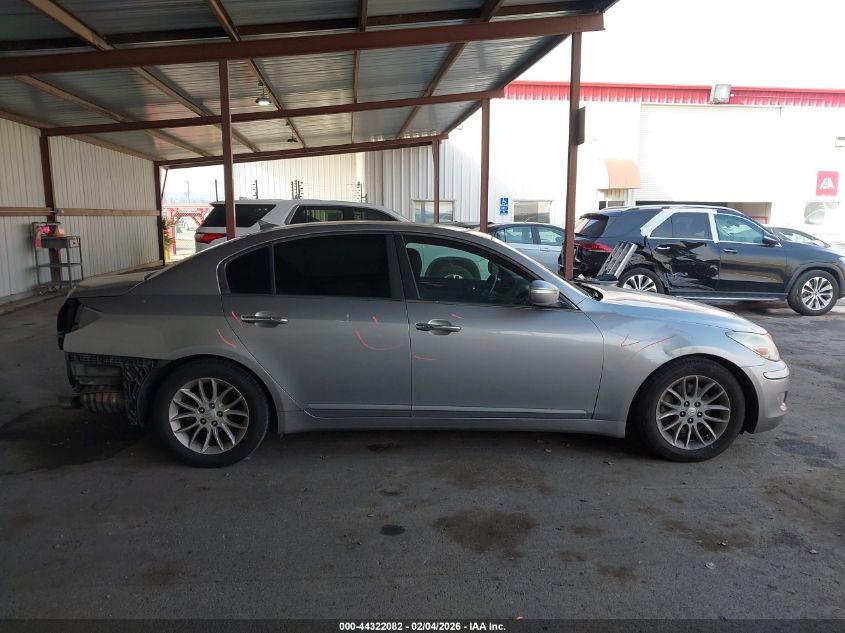 2011 Hyundai Genesis 3.8 VIN: KMHGC4DE4BU137176 Lot: 44322082