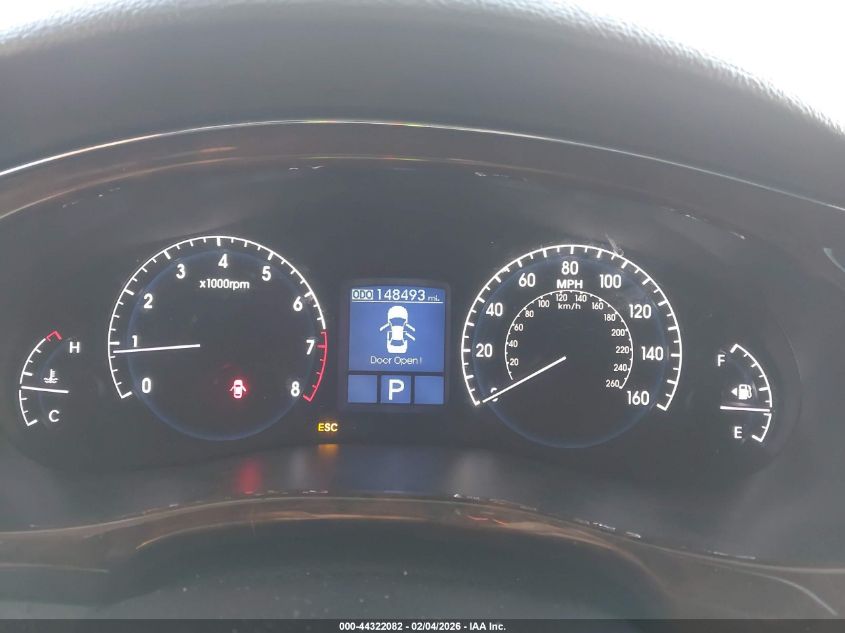 2011 Hyundai Genesis 3.8 VIN: KMHGC4DE4BU137176 Lot: 44322082