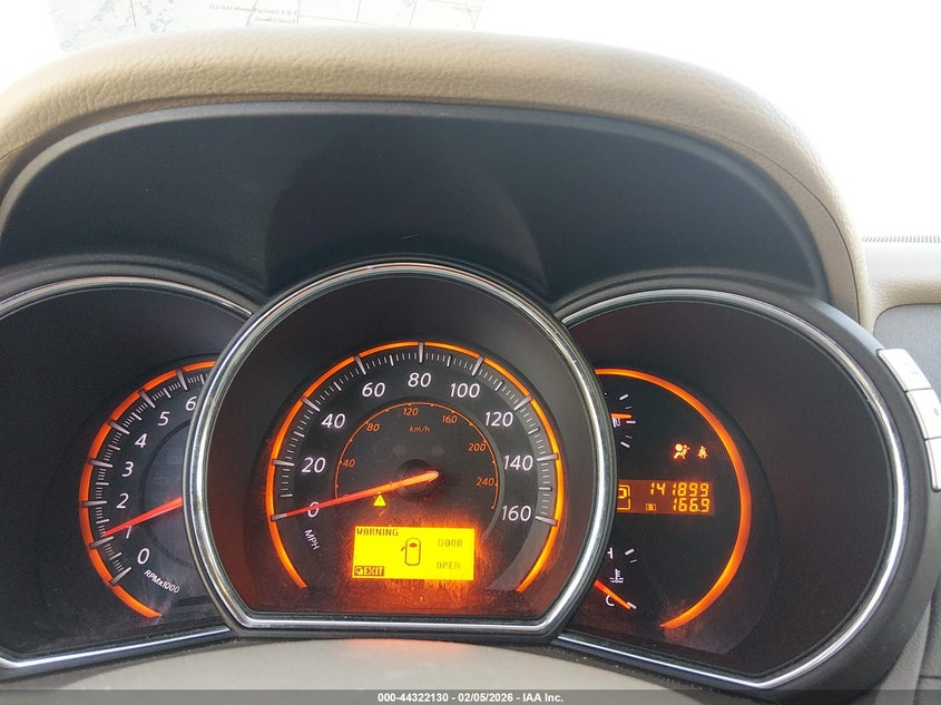 2010 Nissan Murano Sl VIN: JN8AZ1MU2AW005412 Lot: 44322130