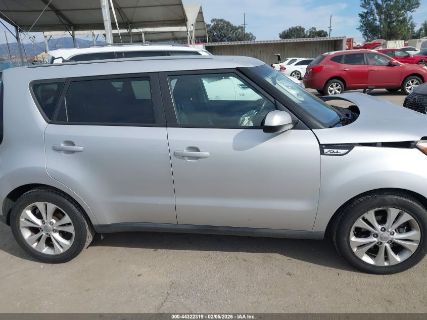 2016 Kia Soul + VIN: KNDJP3A56G7867559 Lot: 44322319
