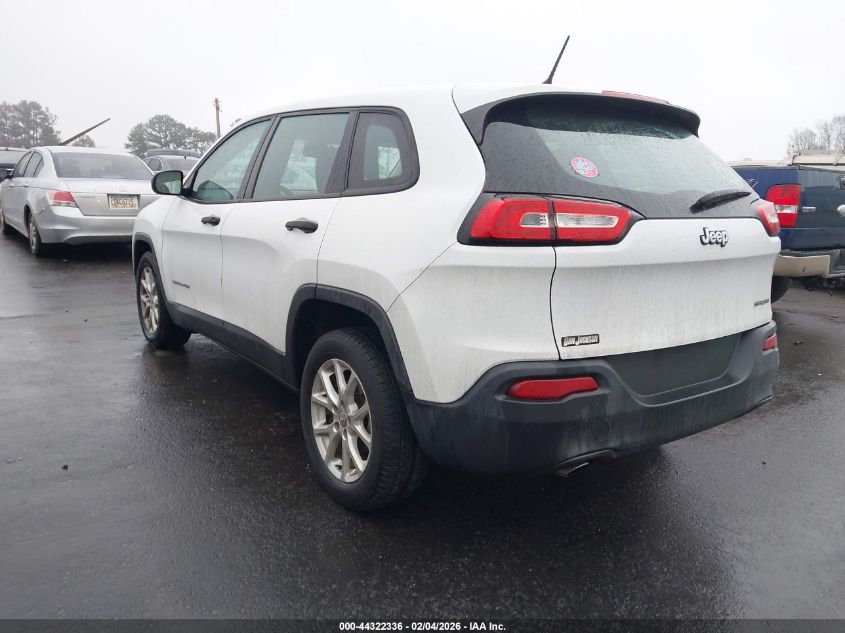 2017 Jeep Cherokee Sport Fwd