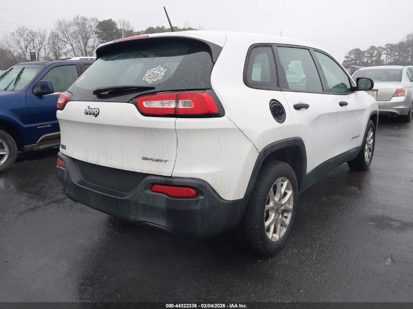 2017 Jeep Cherokee Sport Fwd