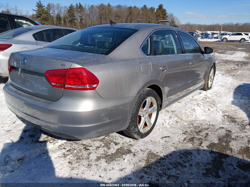 2012 Volkswagen Passat 2.5L Se