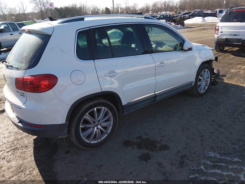 2013 Volkswagen Tiguan S/Se/Sel