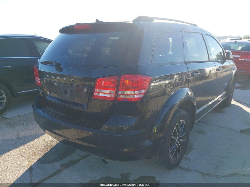 3C4PDCAB6JT229727 2018 Dodge Journey 2.4 Se black