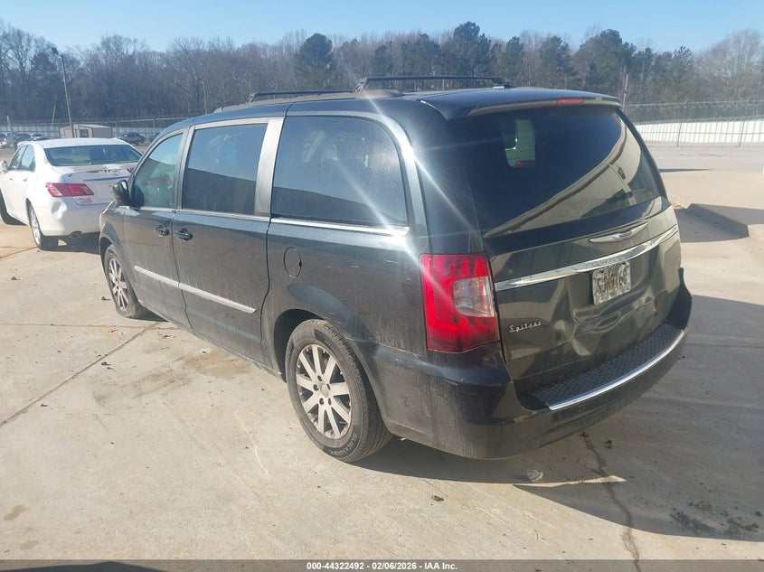Vin: 2c4rc1bg4dr631599, lot: 44818921, chrysler town & country touring 20133