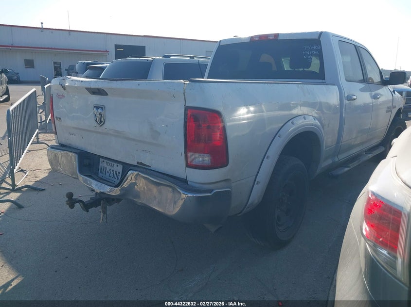 Vin: 1c6rr6tt7hs751402, lot: 44819061, ram 1500 slt  4x2 6'4 box 20174
