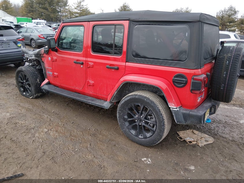 2023 JEEP WRANGLER 4XE auction photo 3