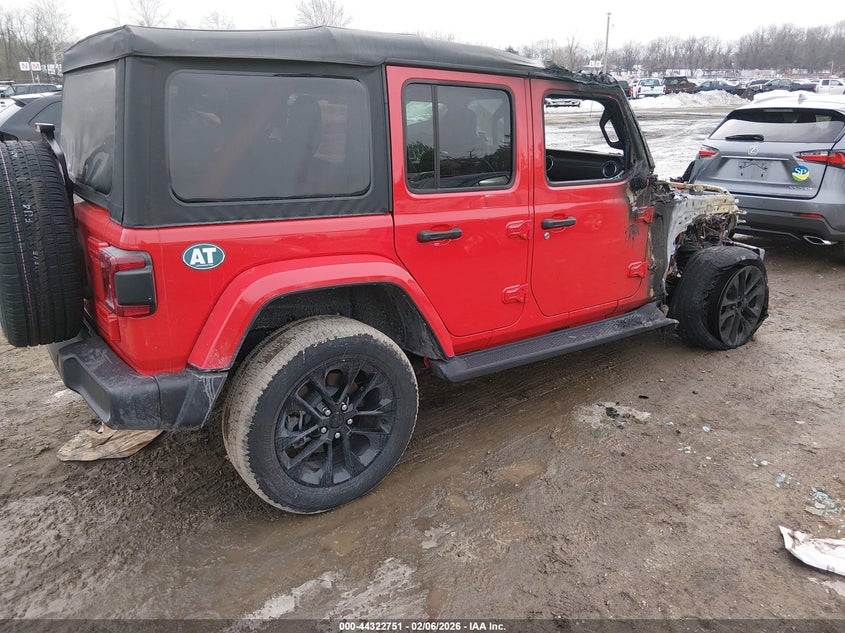 2023 JEEP WRANGLER 4XE auction photo 4
