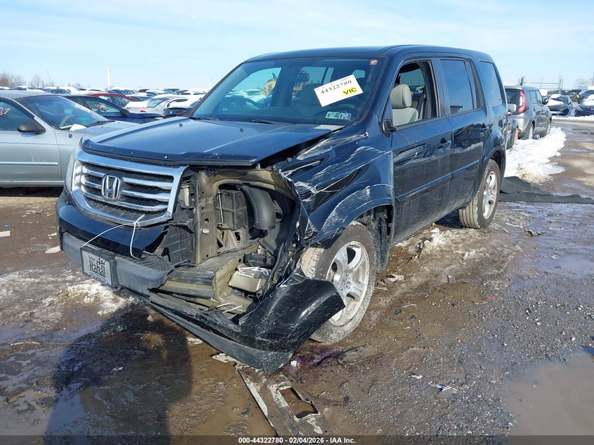Vin: 5fnyf4h40eb025151, lot: 44819209, honda pilot ex 20142