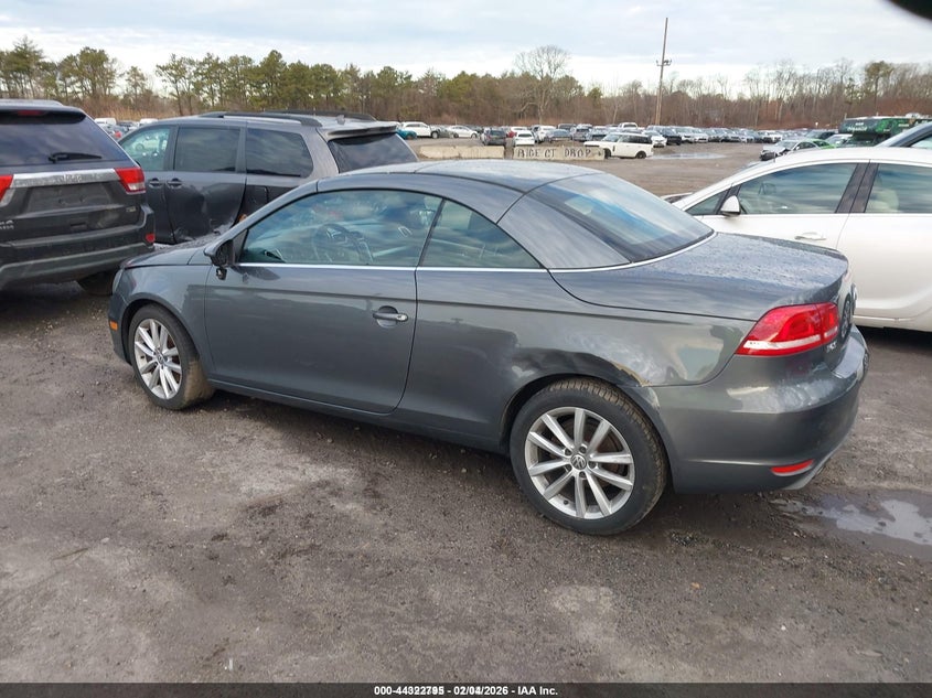 2012 Volkswagen Eos Komfort VIN: WVWBW7AH6CV011824 Lot: 44322795
