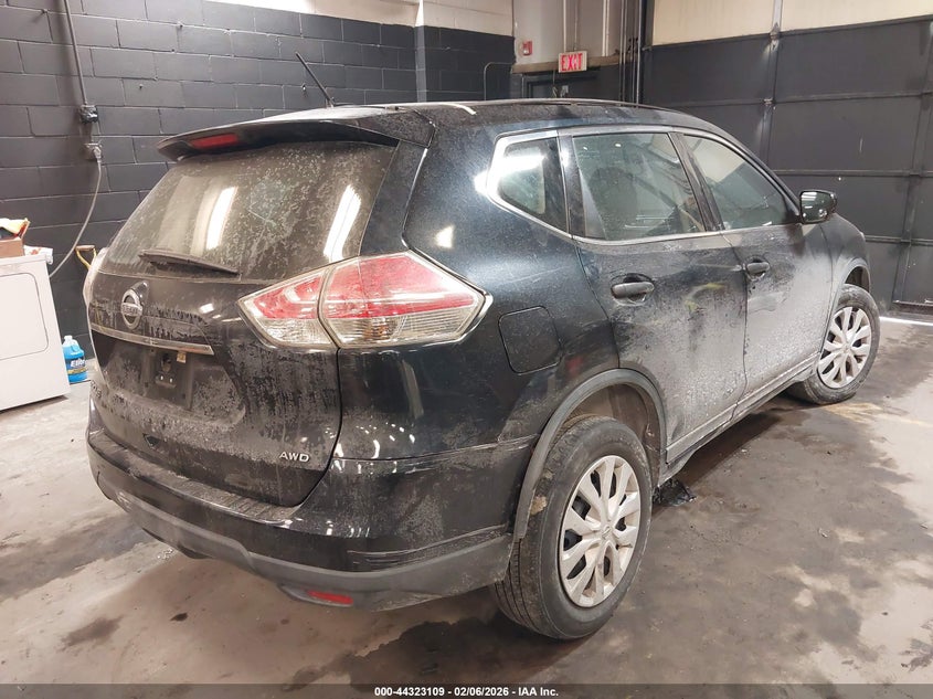 2016 Nissan Rogue S/Sl/Sv