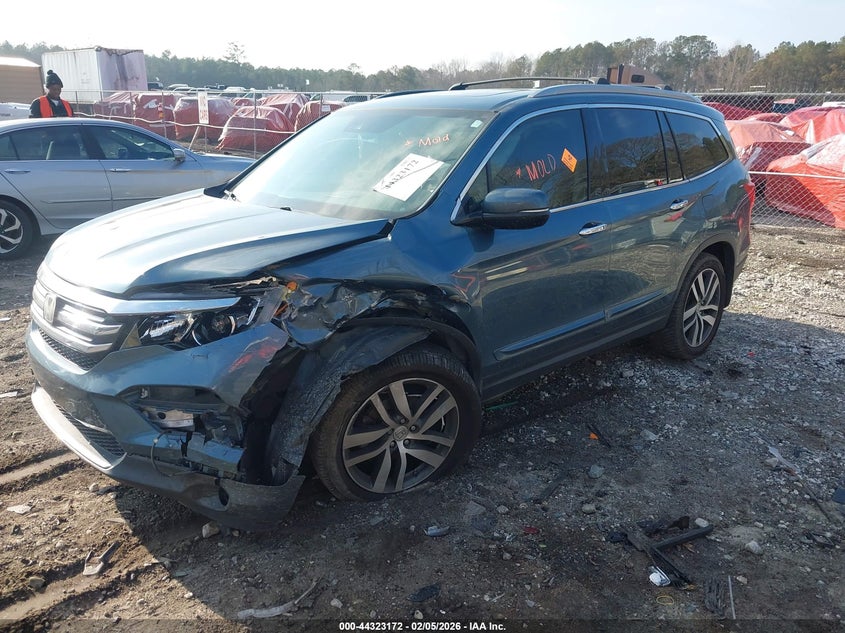 Vin: 5fnyf6h05jb032616, lot: 44819601, honda pilot elite 20182