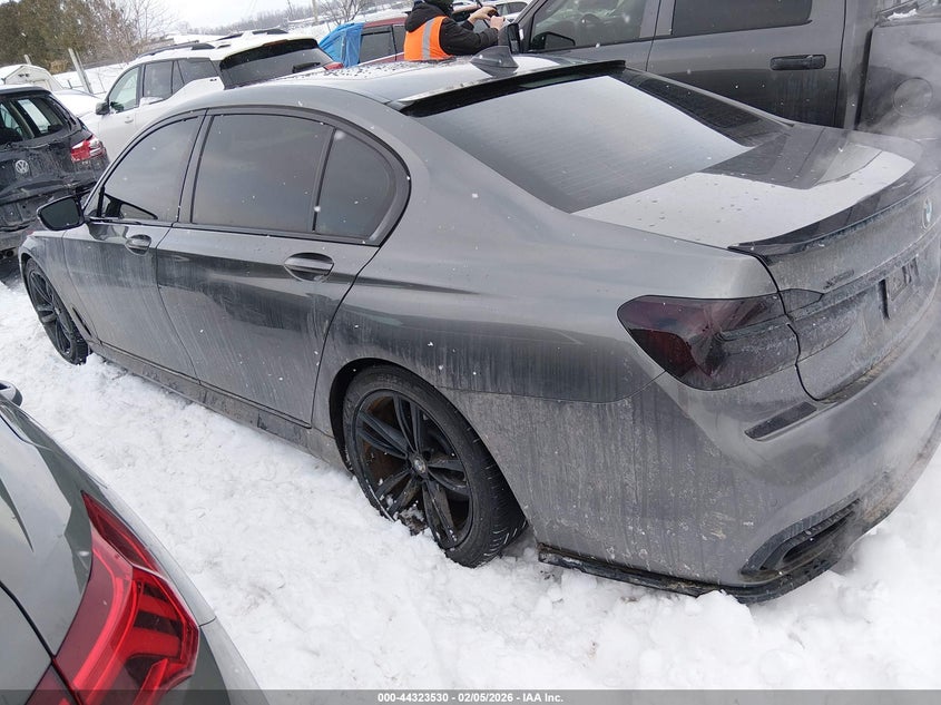 Vin: wba7f2c57gg416674, lot: 44819959, bmw 750i xdrive 20163