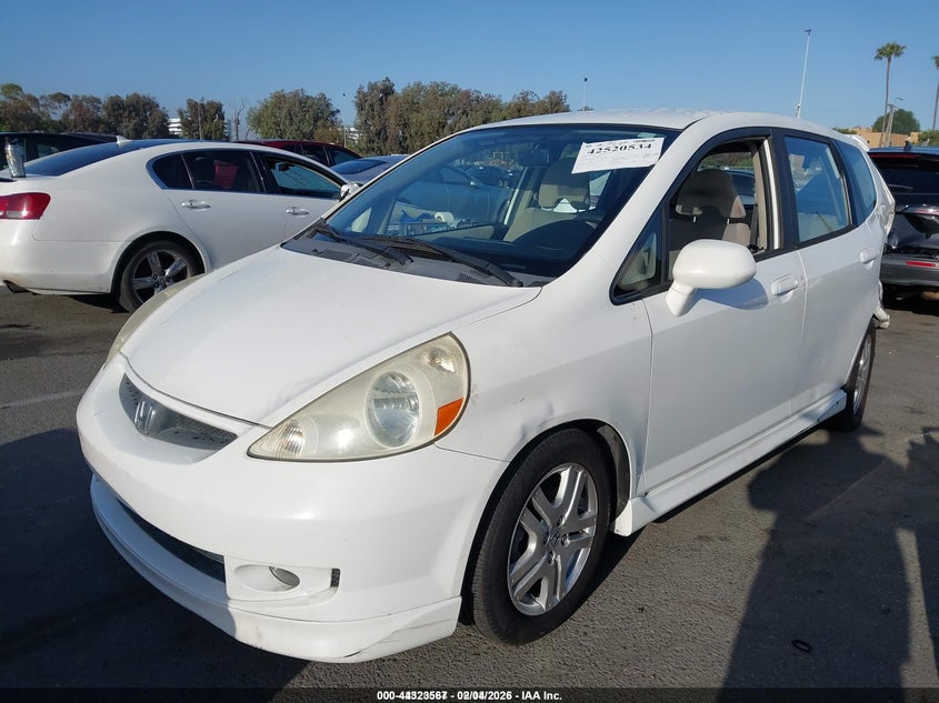 2007 Honda Fit Sport JHMGD38657S021968 photo 1
