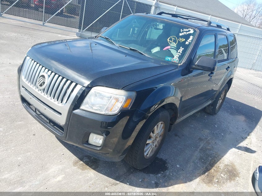Vin: 4m2cn9hg9bkj03505, lot: 44820044, mercury mariner premier 20112