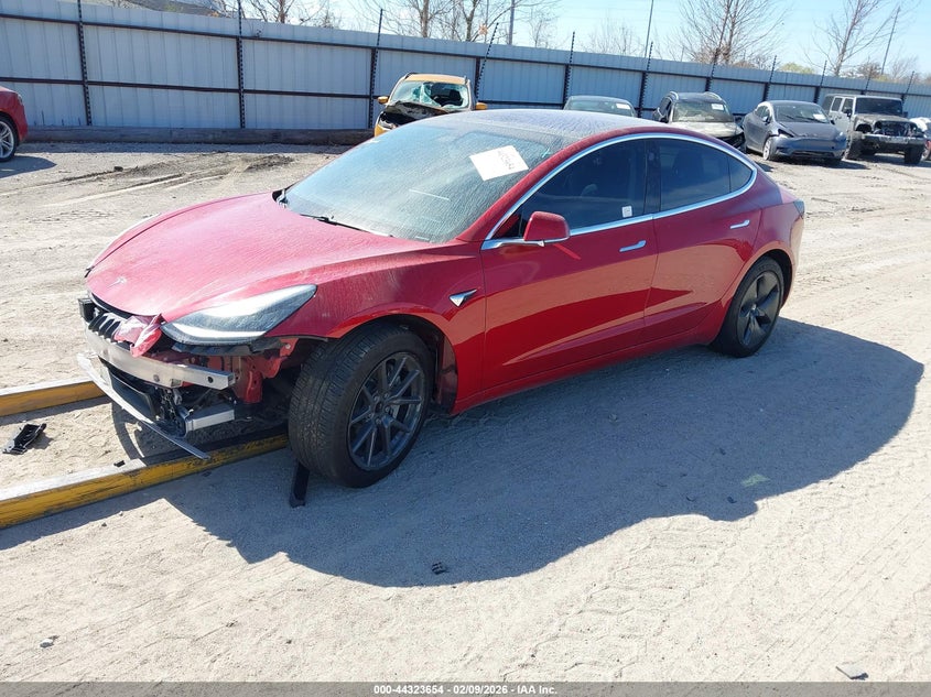 Vin: 5yj3e1ea7jf016690, lot: 44820083, tesla model 3 long range/mid range 20182