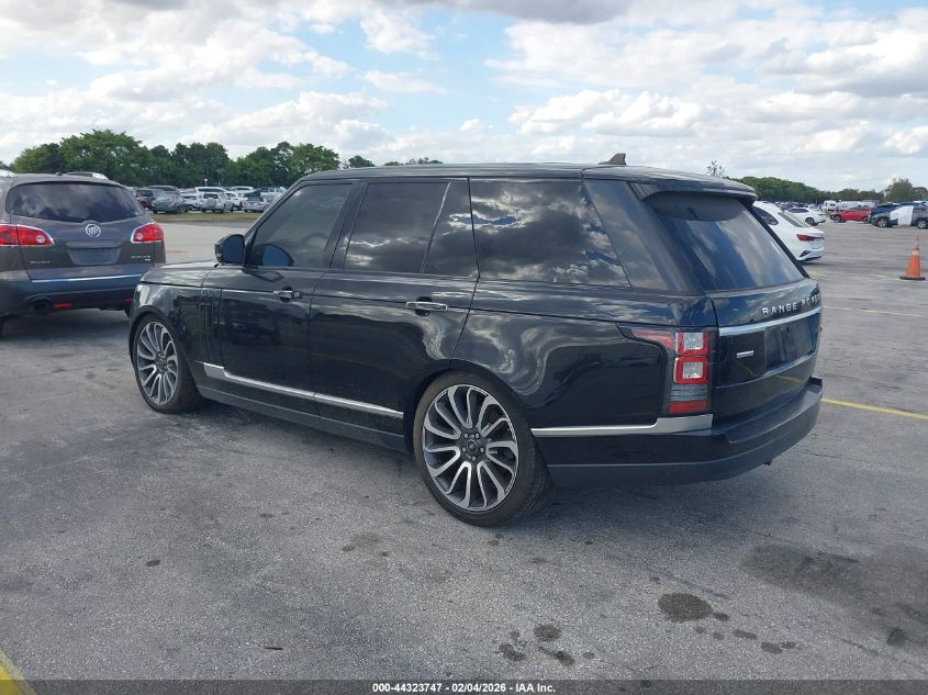 2016 Land Rover Range Rover 5.0L V8 Supercharged Autobiography