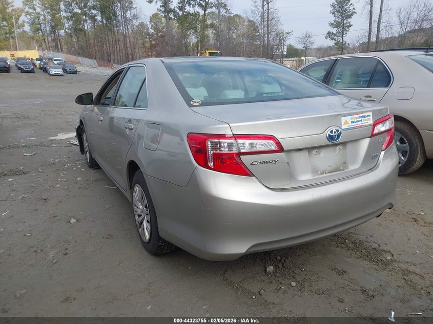 2014 Toyota Camry Hybrid Le