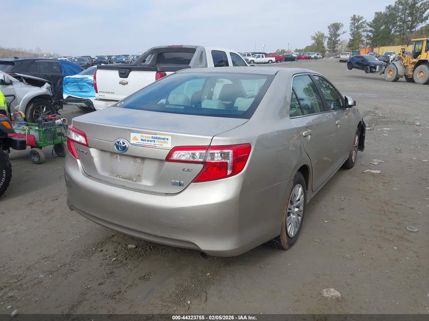 2014 Toyota Camry Hybrid Le