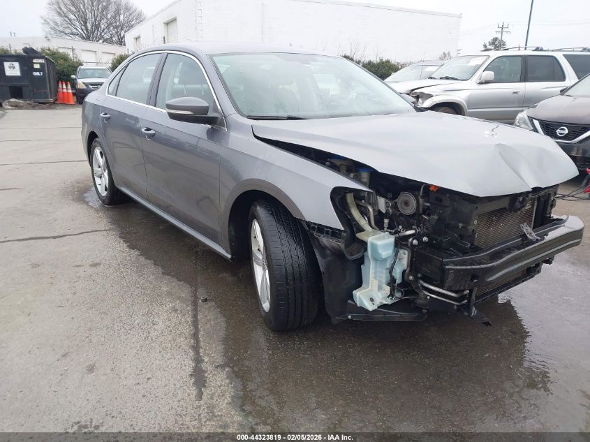 2012 Volkswagen Passat 2.5L Se